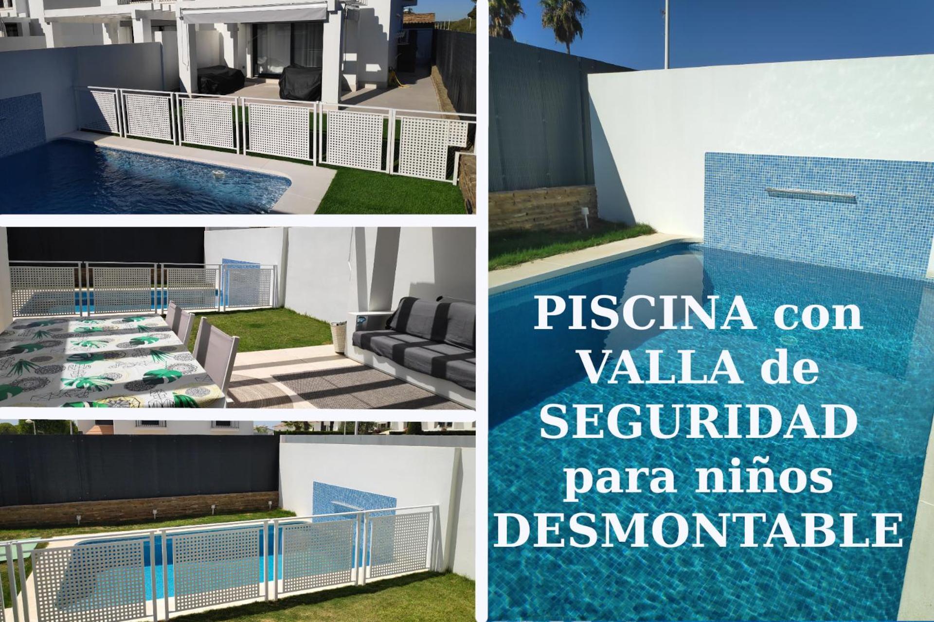 Vakantiehuis Pareado Con Piscina En El Rompido